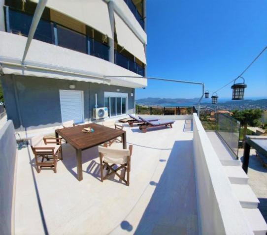 "Stergiou Luxury Apartments" Με Κοινη Πισινα Saronida Zewnętrze zdjęcie