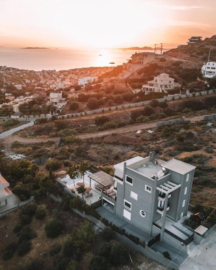 "Stergiou Luxury Apartments" Με Κοινη Πισινα Saronida Zewnętrze zdjęcie