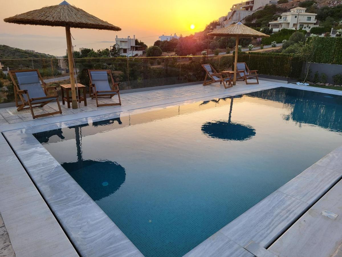 "Stergiou Luxury Apartments" Με Κοινη Πισινα Saronida Zewnętrze zdjęcie