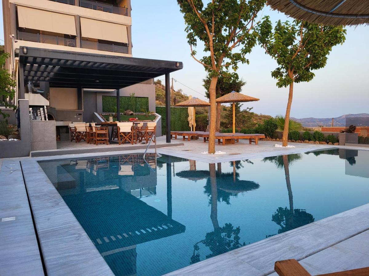 "Stergiou Luxury Apartments" Με Κοινη Πισινα Saronida Zewnętrze zdjęcie