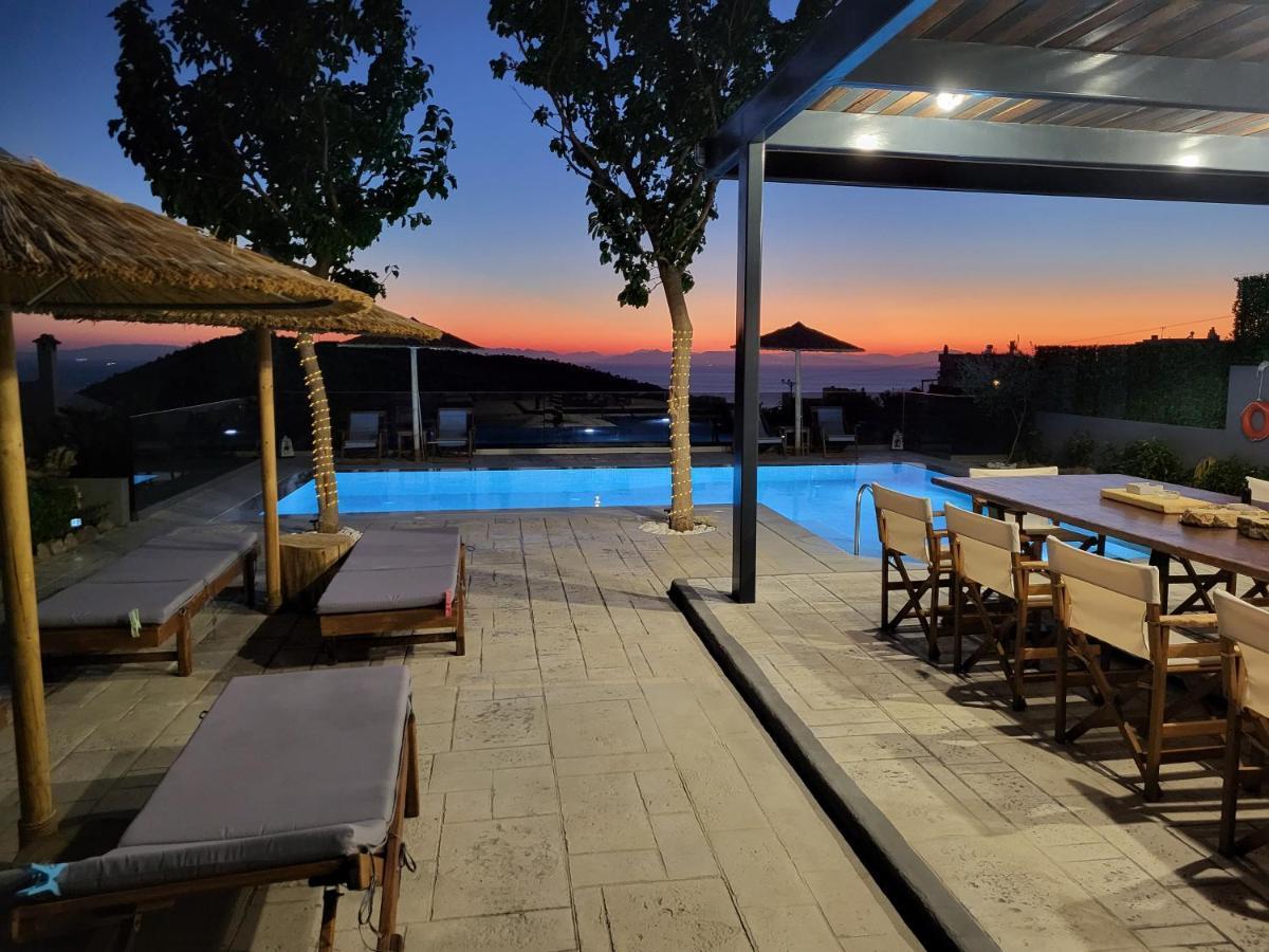 "Stergiou Luxury Apartments" Με Κοινη Πισινα Saronida Zewnętrze zdjęcie