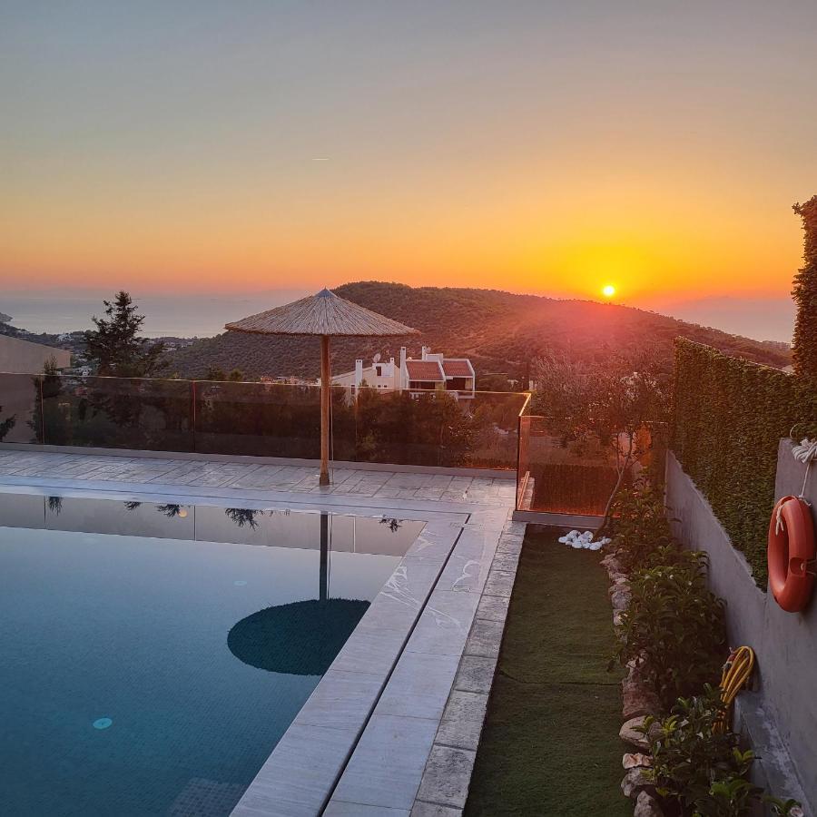 "Stergiou Luxury Apartments" Με Κοινη Πισινα Saronida Zewnętrze zdjęcie